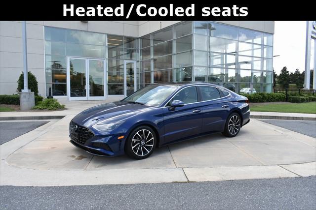 used 2021 Hyundai Sonata car, priced at $23,747