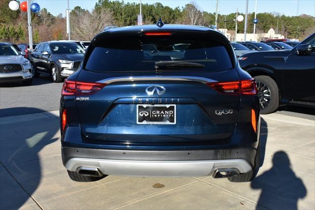 used 2021 INFINITI QX50 car, priced at $24,804