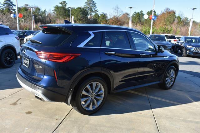 used 2021 INFINITI QX50 car, priced at $24,804