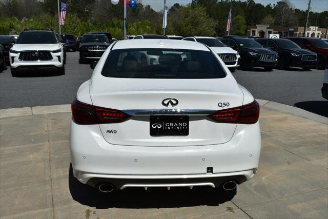 used 2022 INFINITI Q50 car, priced at $29,650