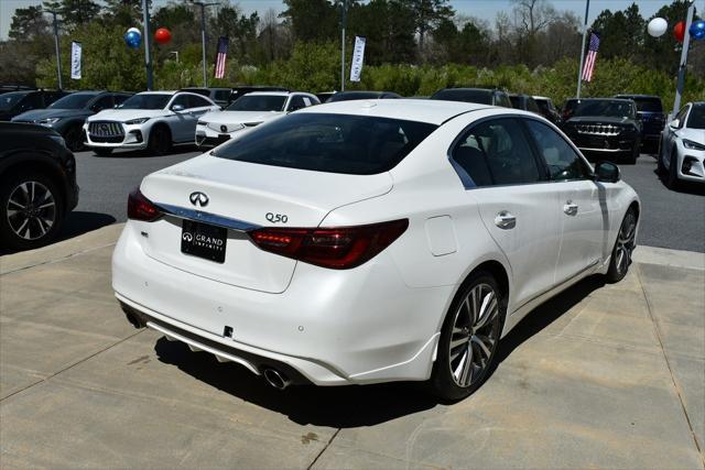 used 2022 INFINITI Q50 car, priced at $29,650