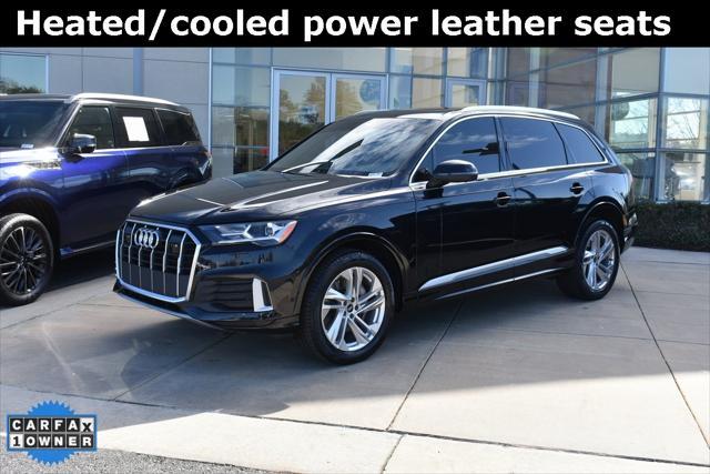 used 2021 Audi Q7 car, priced at $29,168