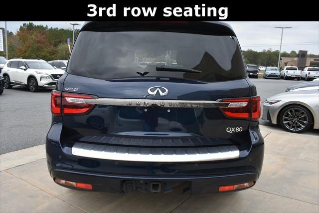 used 2022 INFINITI QX80 car, priced at $42,900