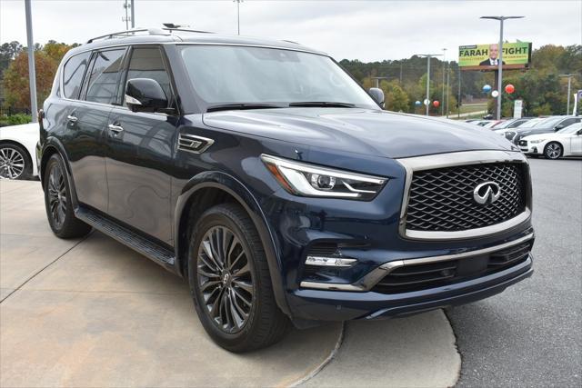 used 2022 INFINITI QX80 car, priced at $42,900