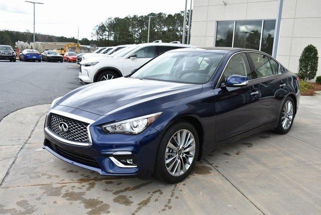 new 2024 INFINITI Q50 car, priced at $45,585