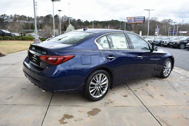 new 2024 INFINITI Q50 car, priced at $45,585