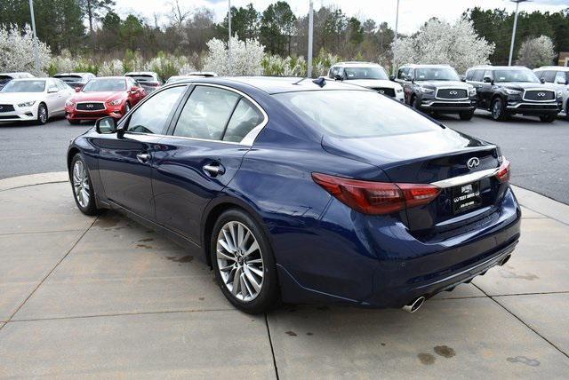 new 2024 INFINITI Q50 car, priced at $45,585