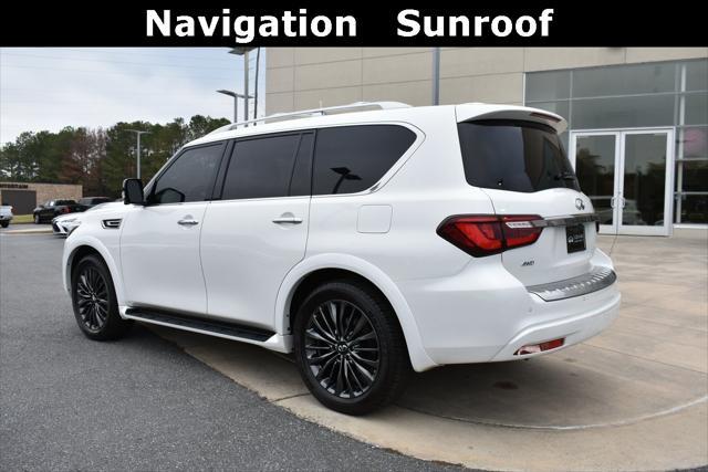 used 2023 INFINITI QX80 car, priced at $51,404