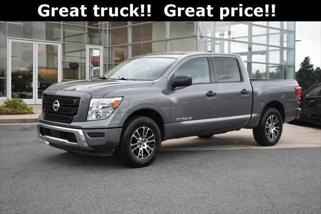 used 2022 Nissan Titan car, priced at $26,484