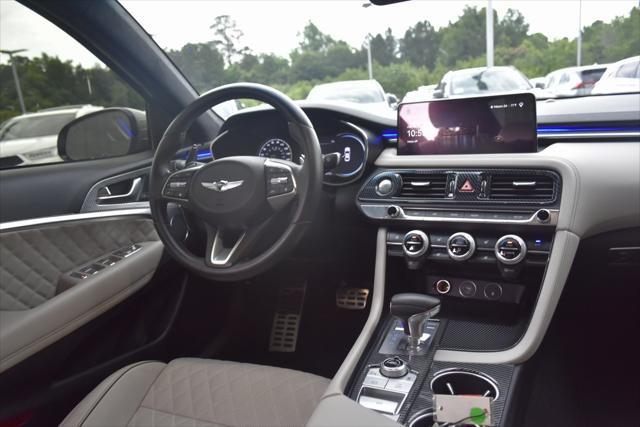 used 2023 Genesis G70 car, priced at $33,500