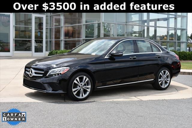 used 2020 Mercedes-Benz C-Class car, priced at $24,998