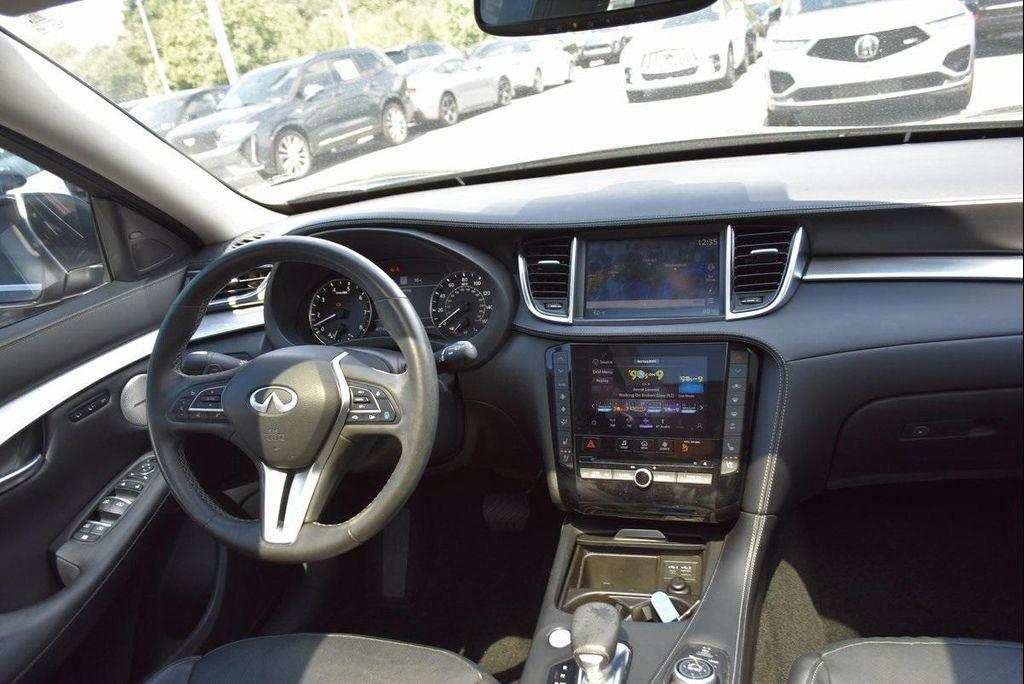used 2022 INFINITI QX50 car, priced at $24,750