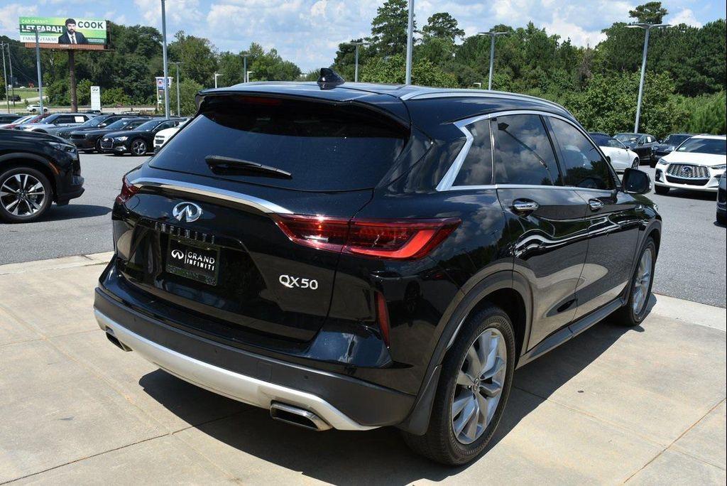 used 2022 INFINITI QX50 car, priced at $24,750