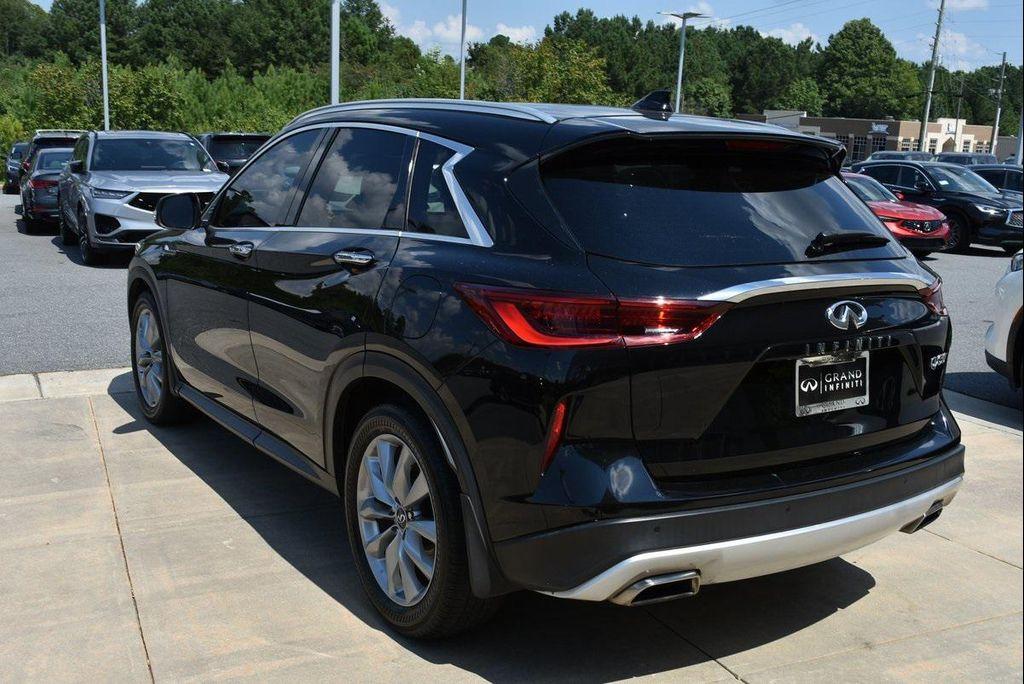 used 2022 INFINITI QX50 car, priced at $24,750