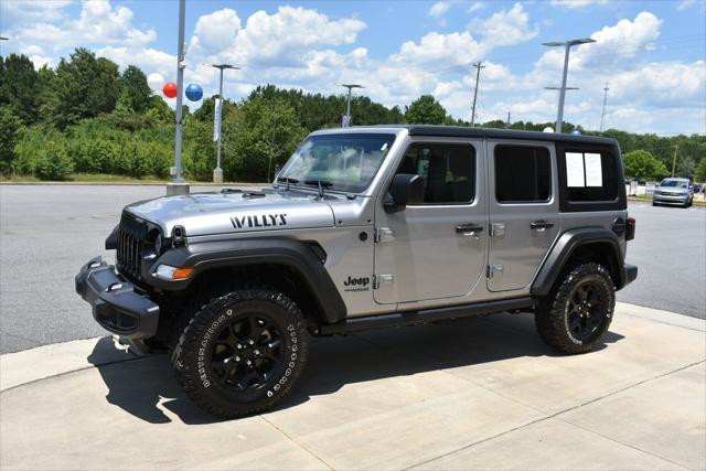 used 2021 Jeep Wrangler car, priced at $32,998