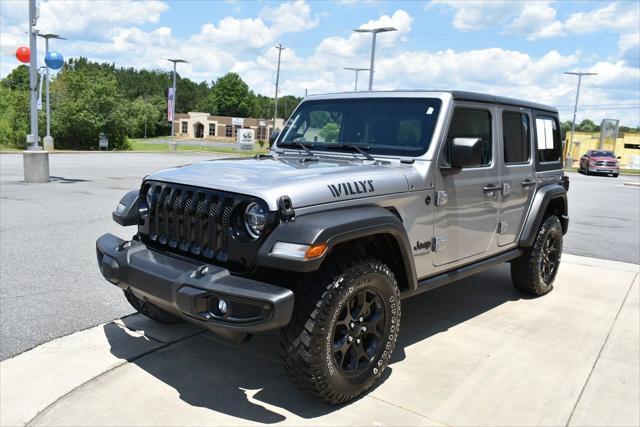 used 2021 Jeep Wrangler car, priced at $32,998