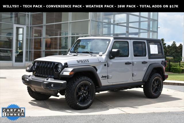 used 2021 Jeep Wrangler car, priced at $32,998