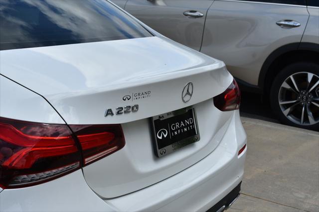 used 2021 Mercedes-Benz A-Class car, priced at $22,990