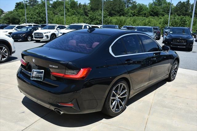 used 2021 BMW 330 car, priced at $24,000
