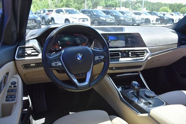 used 2021 BMW 330 car, priced at $24,000