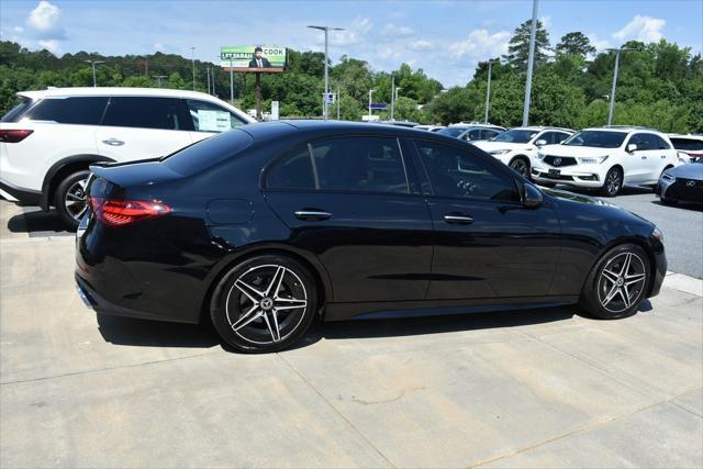 used 2022 Mercedes-Benz C-Class car, priced at $34,299