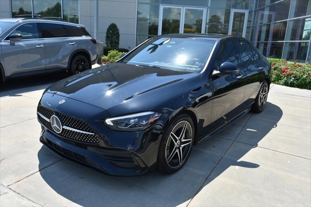 used 2022 Mercedes-Benz C-Class car, priced at $34,299