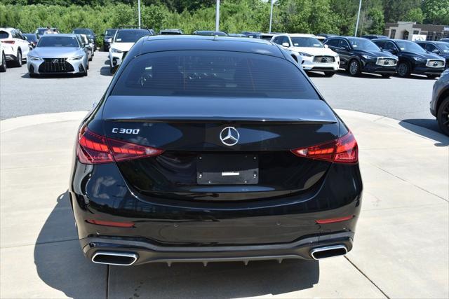 used 2022 Mercedes-Benz C-Class car, priced at $34,299