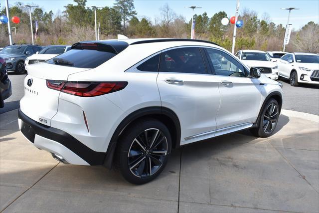 new 2025 INFINITI QX55 car, priced at $59,535