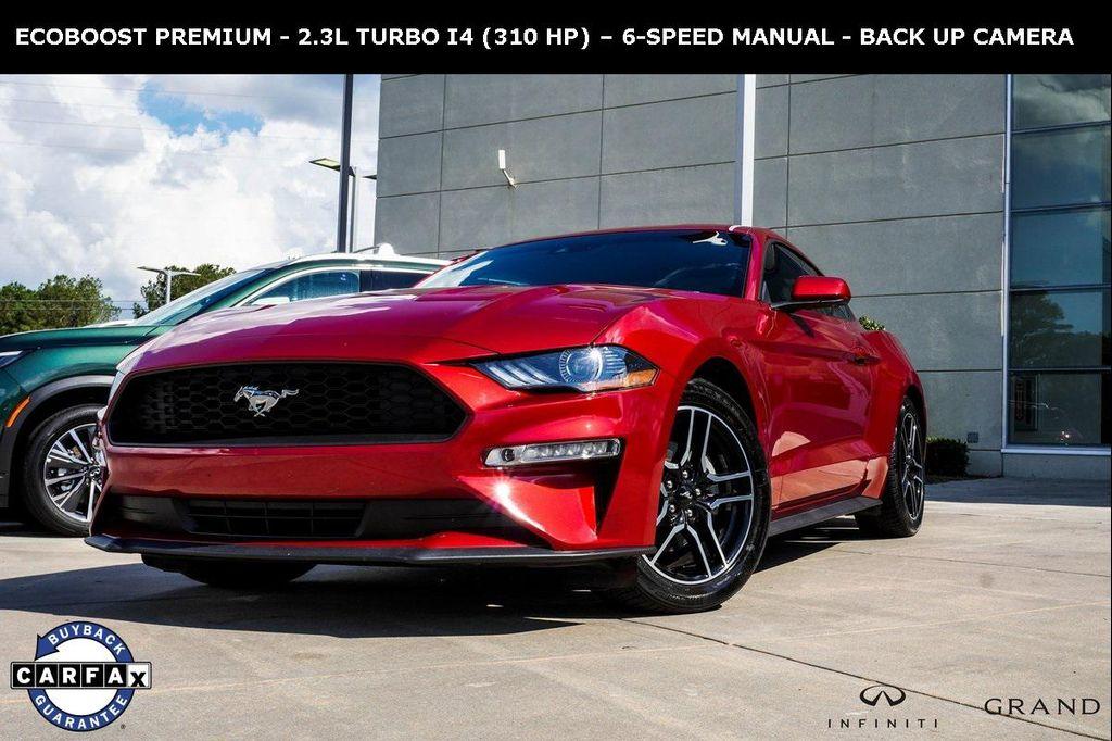 used 2021 Ford Mustang car, priced at $25,990