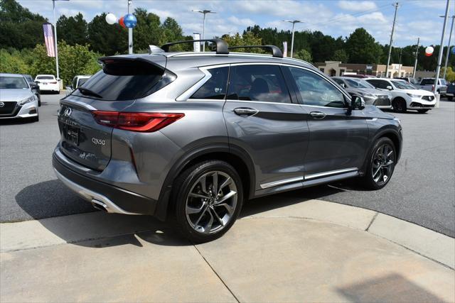 used 2023 INFINITI QX50 car, priced at $38,244