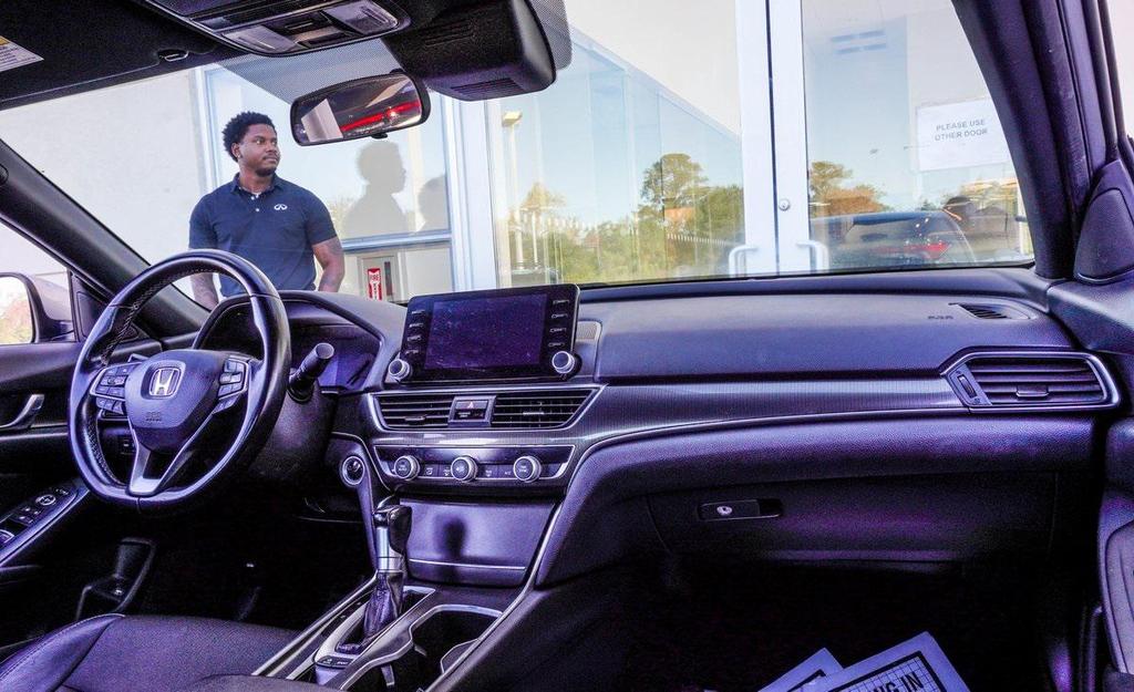 used 2020 Honda Accord car, priced at $21,500