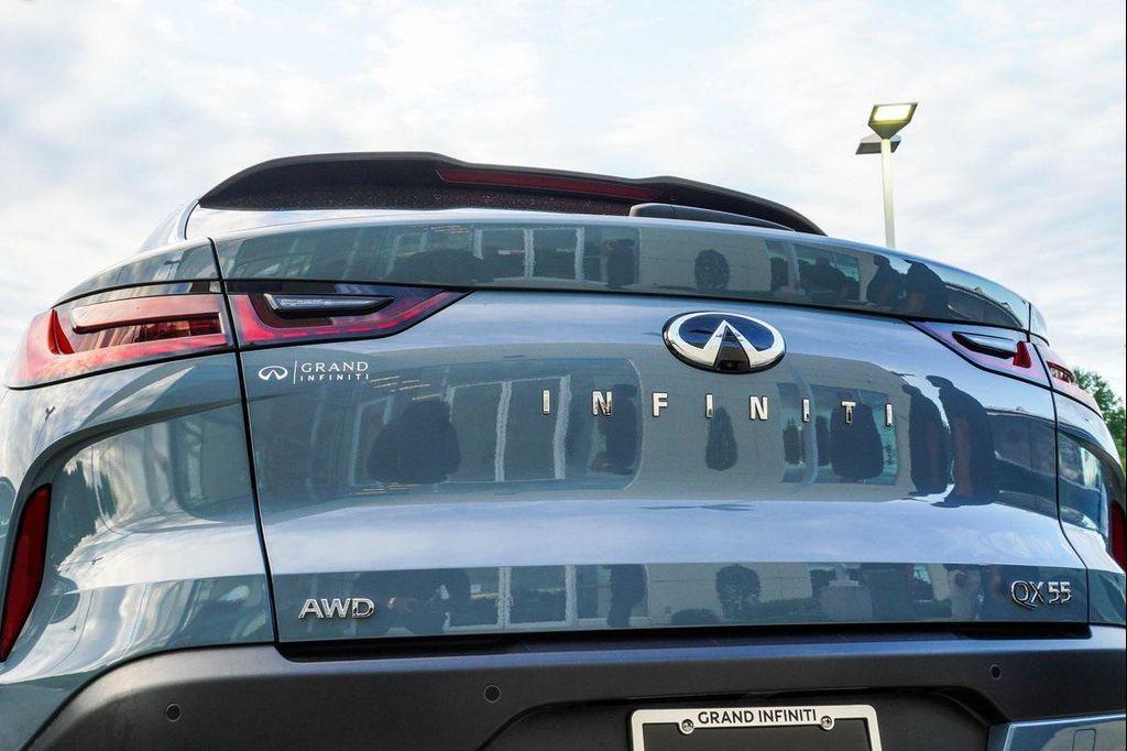 used 2025 INFINITI QX55 car, priced at $39,095