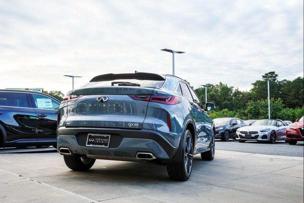 used 2025 INFINITI QX55 car, priced at $39,095
