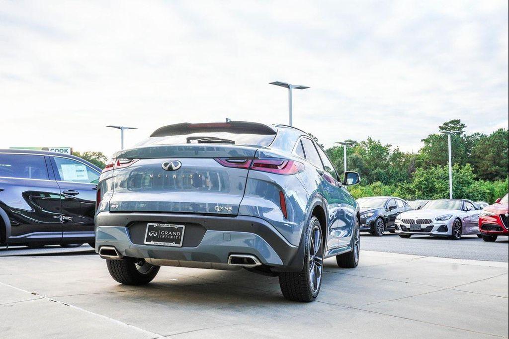used 2025 INFINITI QX55 car, priced at $39,095