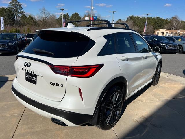 new 2025 INFINITI QX50 car, priced at $55,235