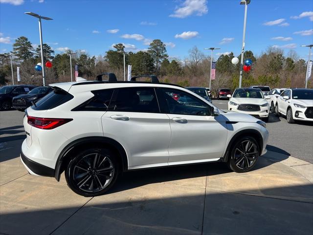 new 2025 INFINITI QX50 car, priced at $55,235