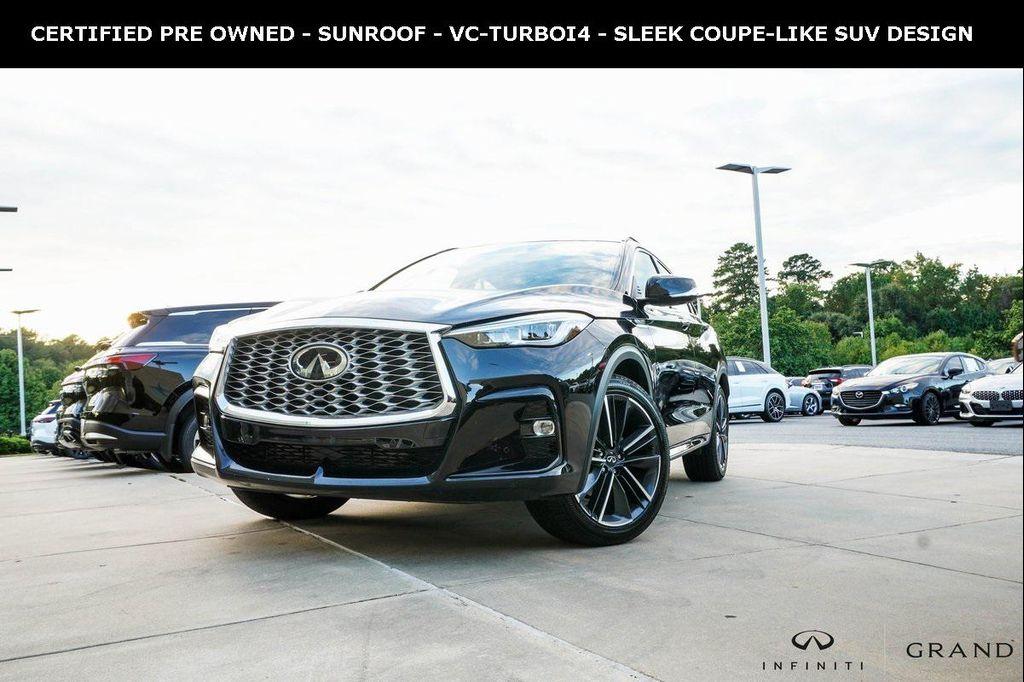 used 2025 INFINITI QX55 car, priced at $41,799