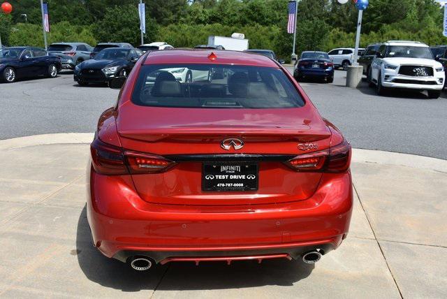 new 2024 INFINITI Q50 car, priced at $61,465