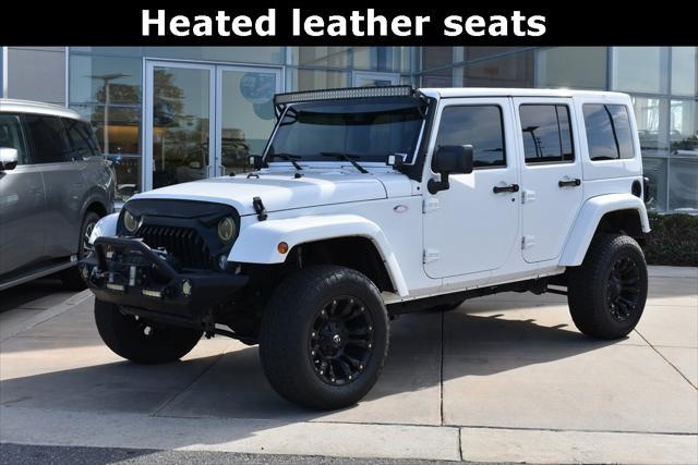 used 2016 Jeep Wrangler Unlimited car, priced at $18,231