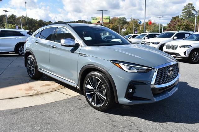 new 2025 INFINITI QX55 car, priced at $53,980