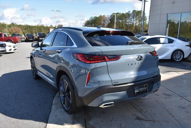 new 2025 INFINITI QX55 car, priced at $53,980