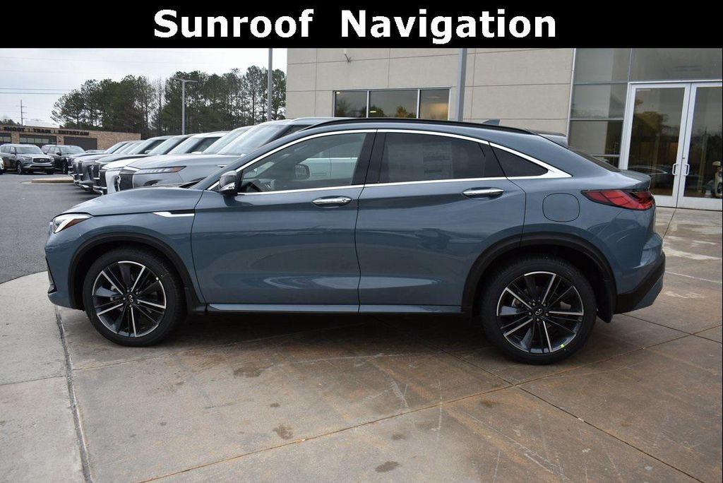 new 2025 INFINITI QX55 car, priced at $47,875