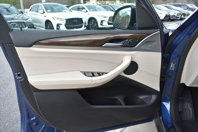 used 2021 BMW X3 car, priced at $28,300
