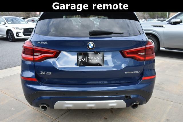 used 2021 BMW X3 car, priced at $28,300