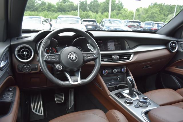 used 2021 Alfa Romeo Stelvio car, priced at $23,870