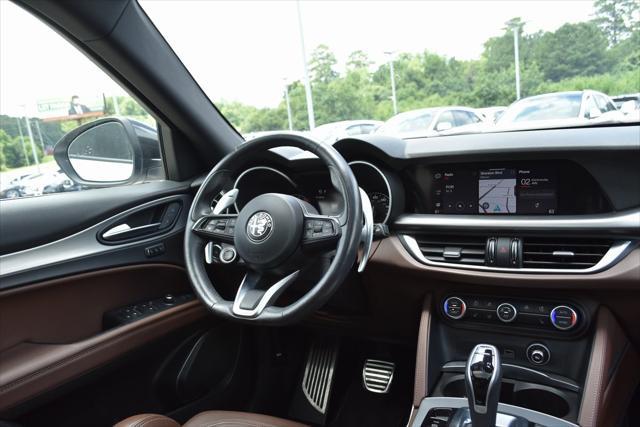 used 2021 Alfa Romeo Stelvio car, priced at $23,870