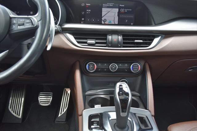 used 2021 Alfa Romeo Stelvio car, priced at $23,870