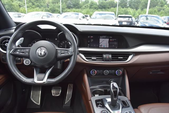 used 2021 Alfa Romeo Stelvio car, priced at $23,870