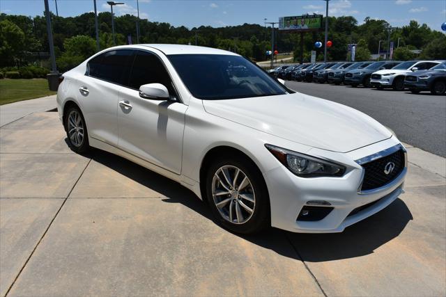 used 2021 INFINITI Q50 car, priced at $24,996