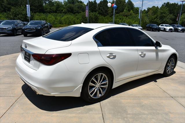 used 2021 INFINITI Q50 car, priced at $24,996